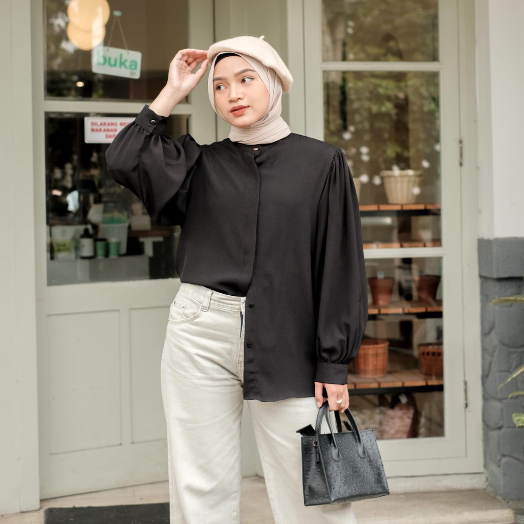 LETICIA BLOUSE / ATASAN / BAJU WANITA / ATASAN KERJA