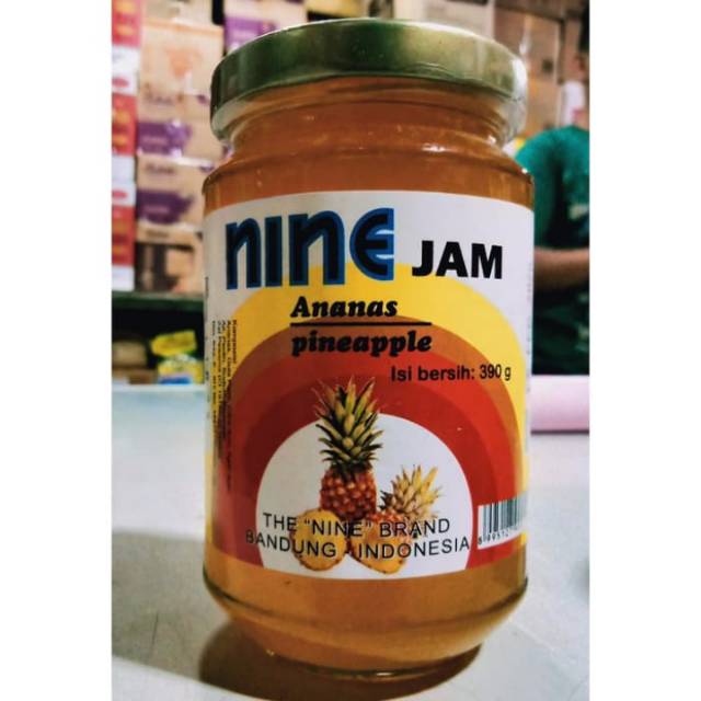 SELAI NANAS NINE JAM 390 gr -  ANANAS PINEAPPLEPINEAPPLE I b9