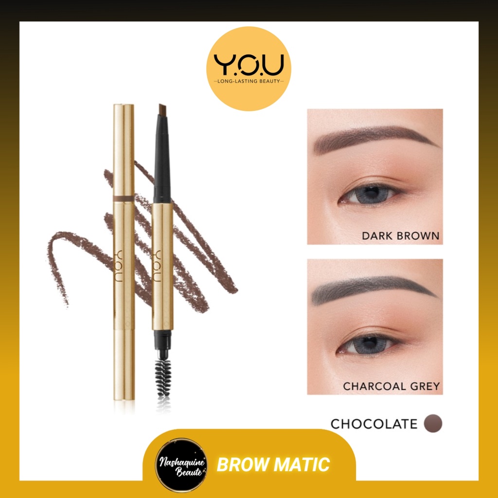 YOU The Gold One Perfect Dual Brow Matic [Waterproof &amp; Smudge-proof]