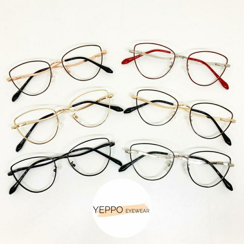 FRAME KACAMATA CAT EYE KODE Y6658