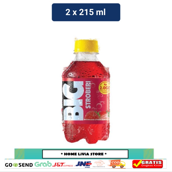 

BIG Stroberi Minuman Soda 2 x 215 mL