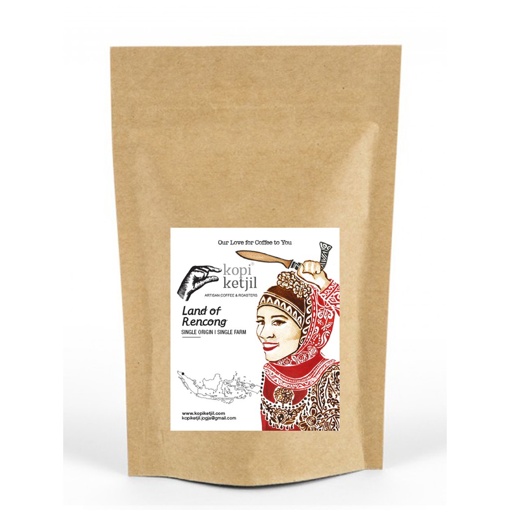

KOPI KETJIL KOPI GAYO WIH TERJUN / PANTAN JERIK ARABICA FULLWASH BUBUK 250/1000 gr.