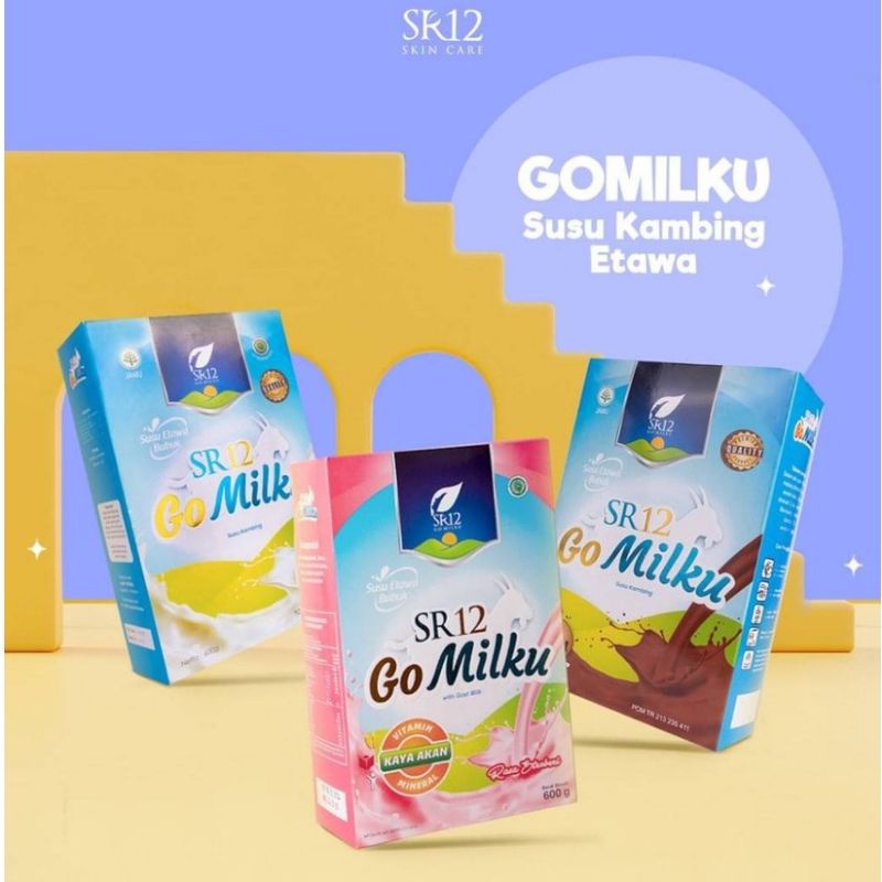 SUSU ETAWA GO MILK SR12 SUSU KAMBING HERBALIS SR12