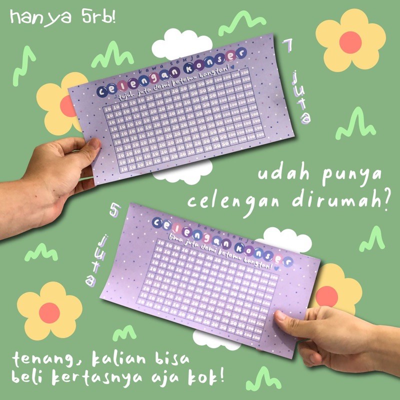 Kertas Celengan Target Konser Viral | Kawa Senja