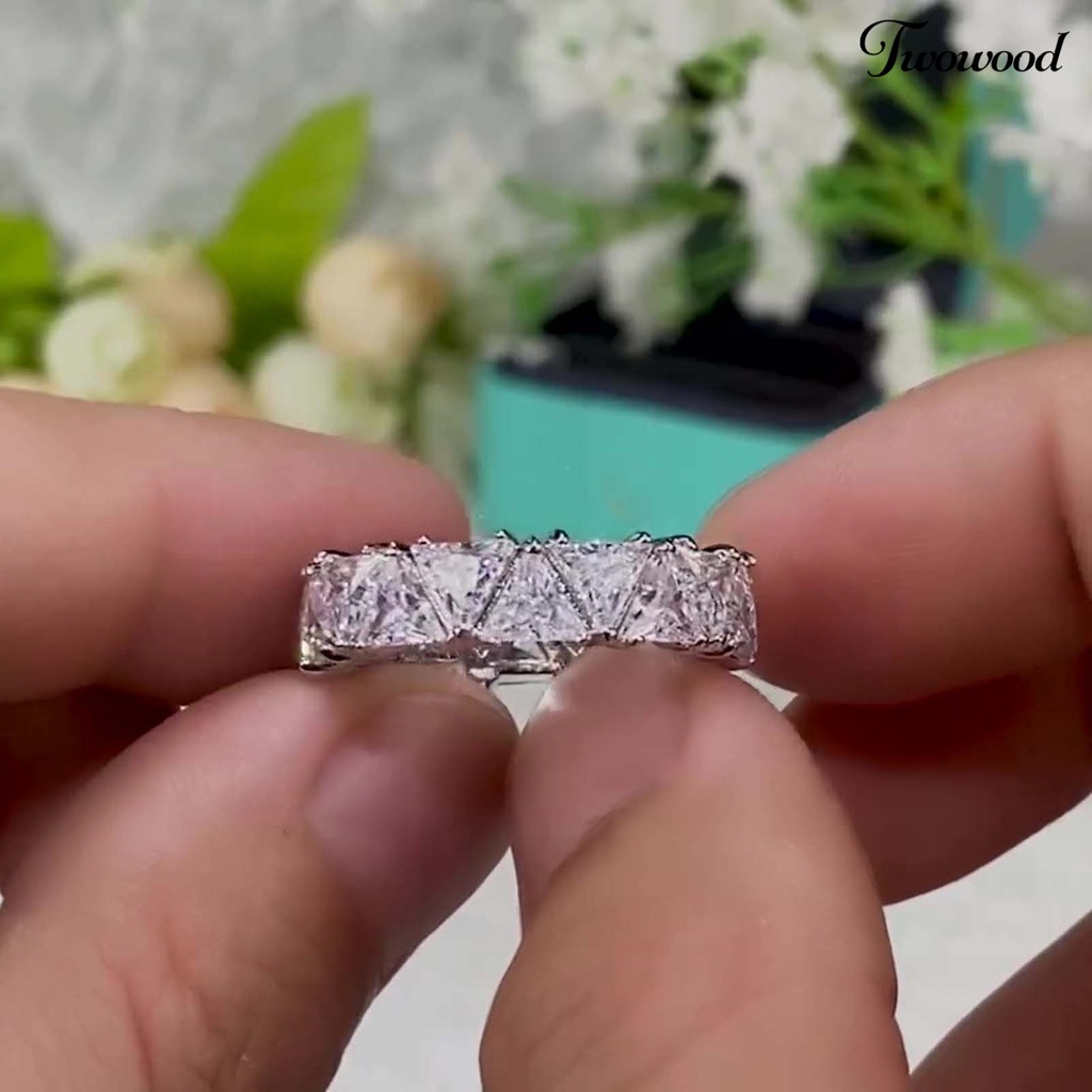 Cincin Bahan Tembaga Gaya Elegan Untuk Wanita