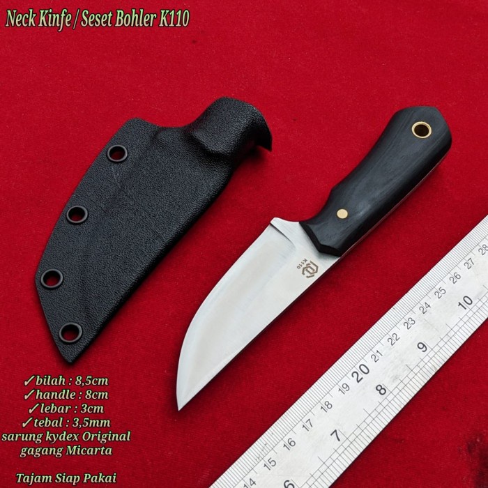 Pisau Seset Kulit - Pisau Seset Skiner Daging Bohler K110 Super Tajam - Vivistecolection