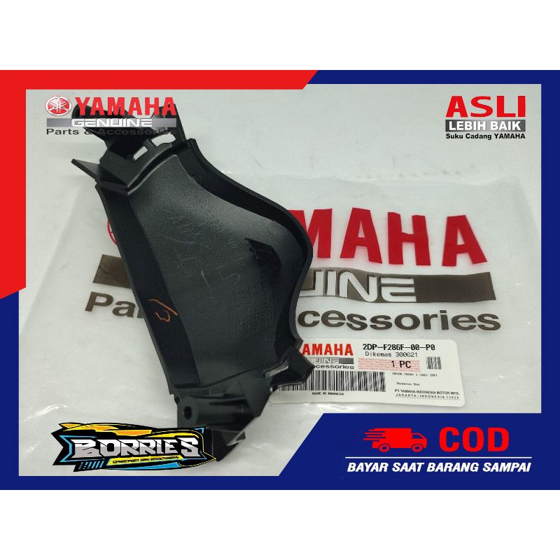 cover front panel sambungan tameng dpn bagian bawah hitam Nmax N max 150 2DP-F286F-00-P0 asli Yamaha