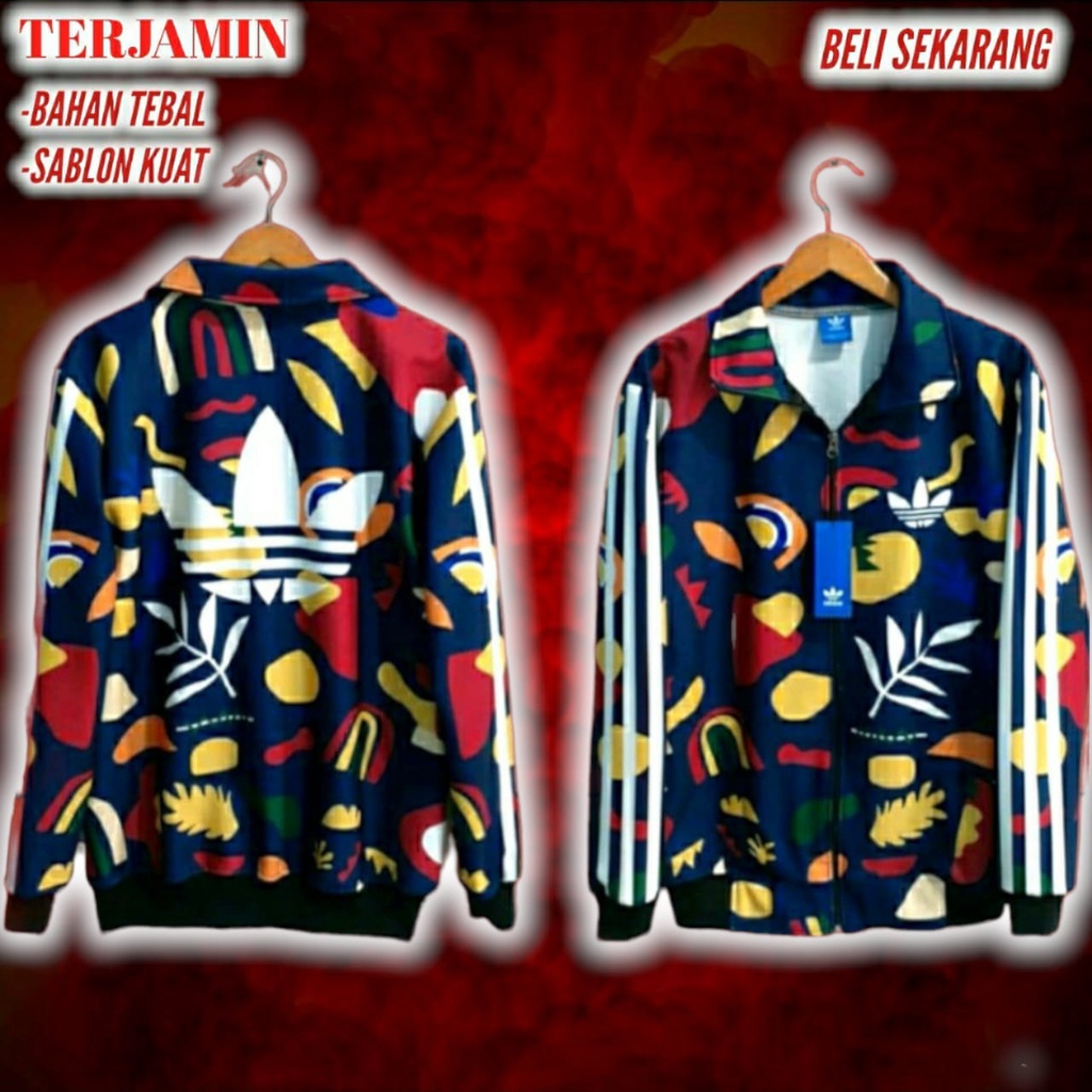 Jaket Adidas Tracktop Mirror Perpect Jacket Jaket Traktop Olahraga Sepeda Outerwear Jaket Adidas Unt