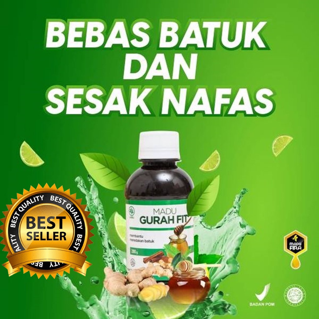 

Madu Gurahfit Herbal Alami Untuk Mengatasi Batuk Menahun Bronkitis Dan Radang Tenggorokan Original Bpom