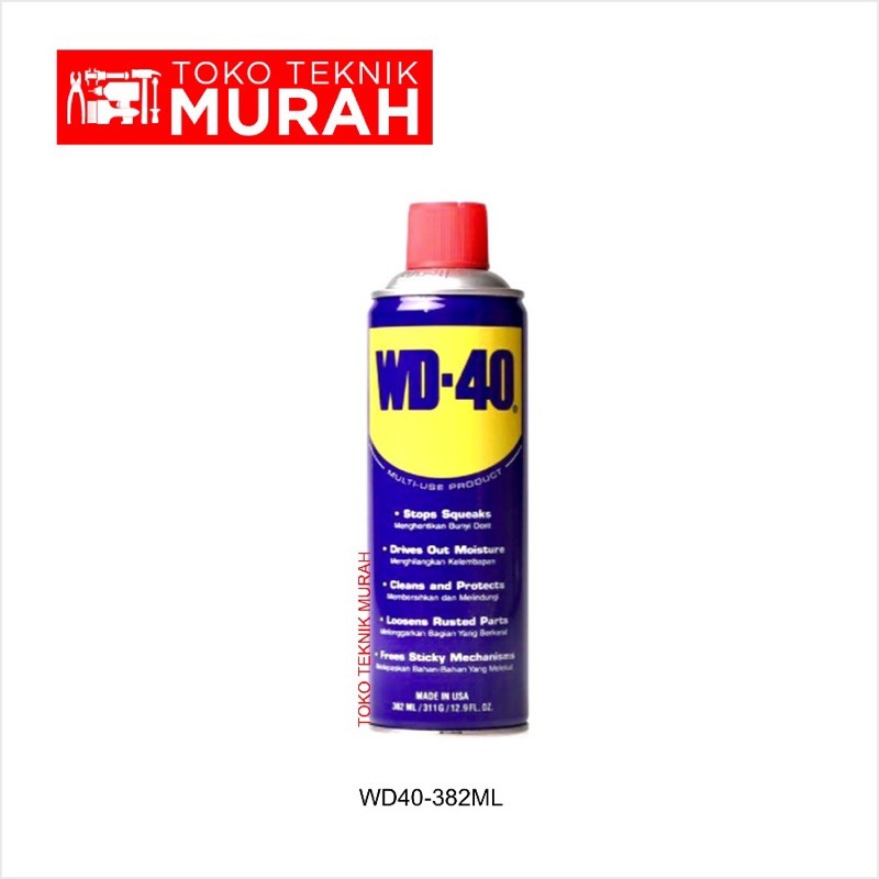 WD40 382ml Pelumas Anti Karat WD-40 382 ml WD40-382ml WD 40 Multifungsi