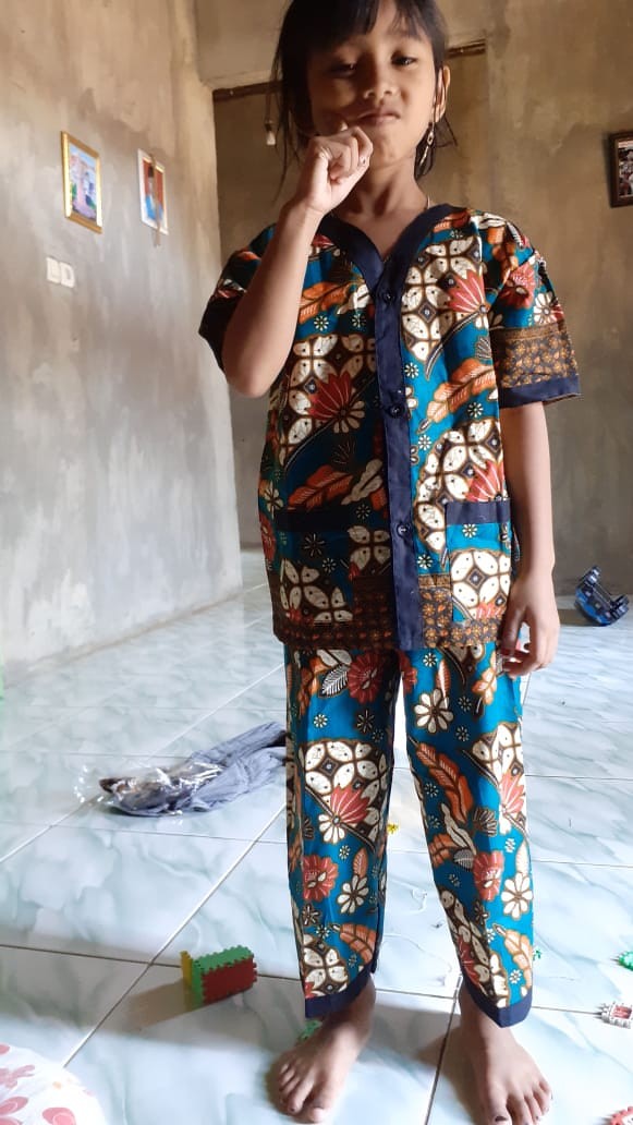 Best Seller Batik Piyama Anak Bayi Balita Cewek Cowok Adem Banget Dan Lucu Produksi Sendiri