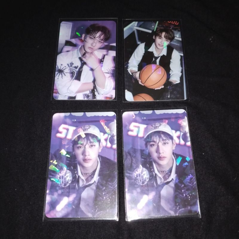 [READY STOCK] Stray Kids Chan Lino Changbin Christmas Evel CE Glitter Photocard Pc