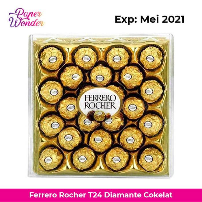 

Kualitas Terbaik - Ferrero Rocher T24 Diamante Cokelat Valentine Termurah