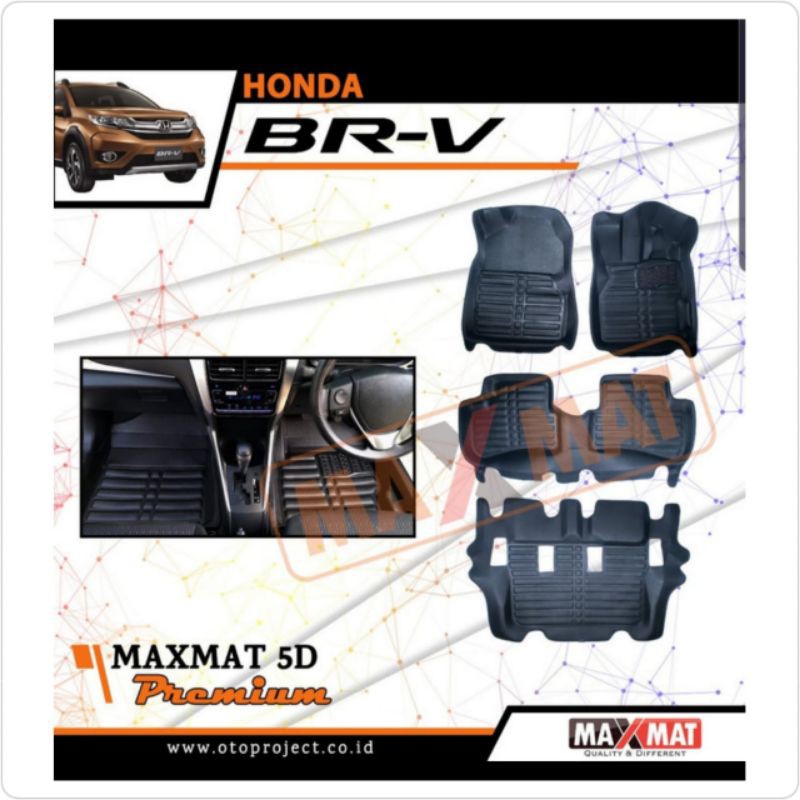 Karpet Mobil BRV Maxmat 5D Premium