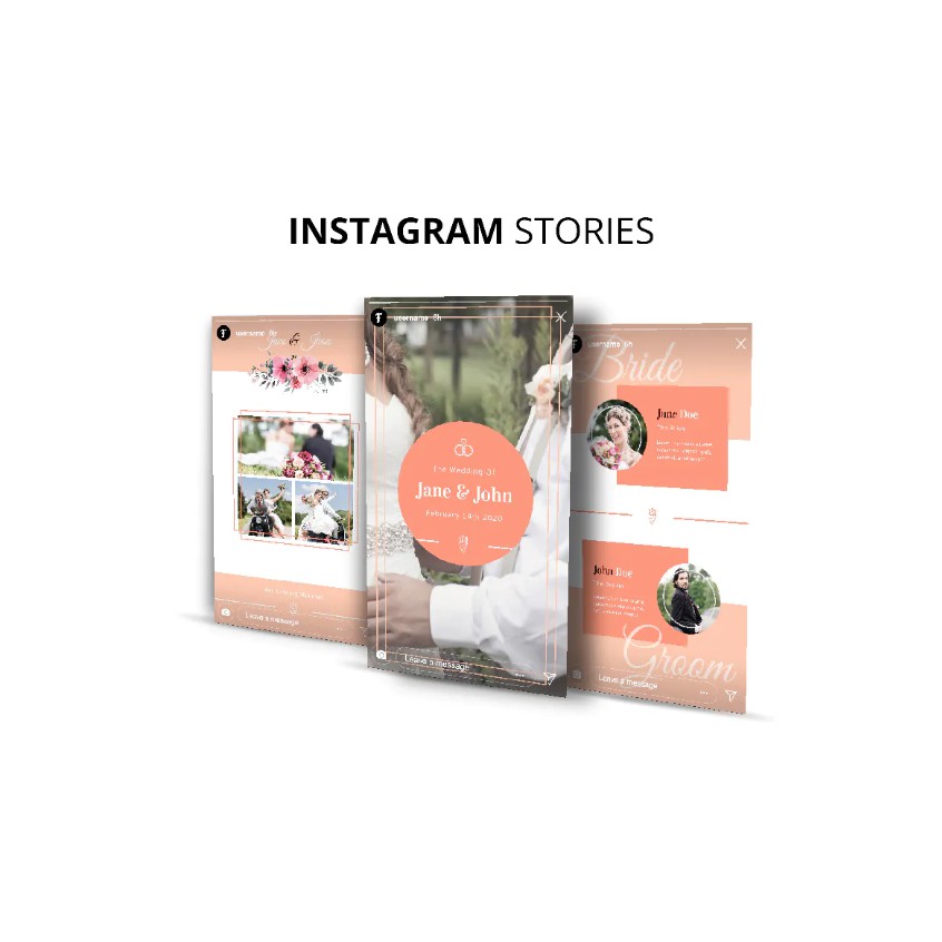 12 Wedding Instagram Kit Template - Creative Marketid-1