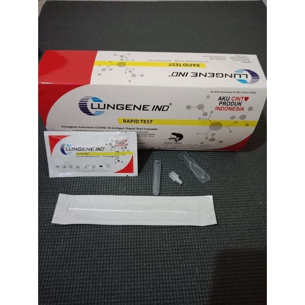 LUNGENE merah swab antigen (ecer)
