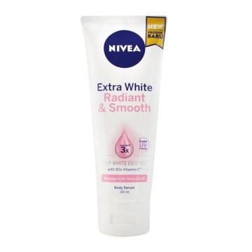 Nivea Body Serum Extra White Radiant &amp; Smooth 180 mL