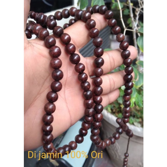 tasbih galih asem super 10mm tasbih galih asem asli tasbih jumbo tasbih 99butir