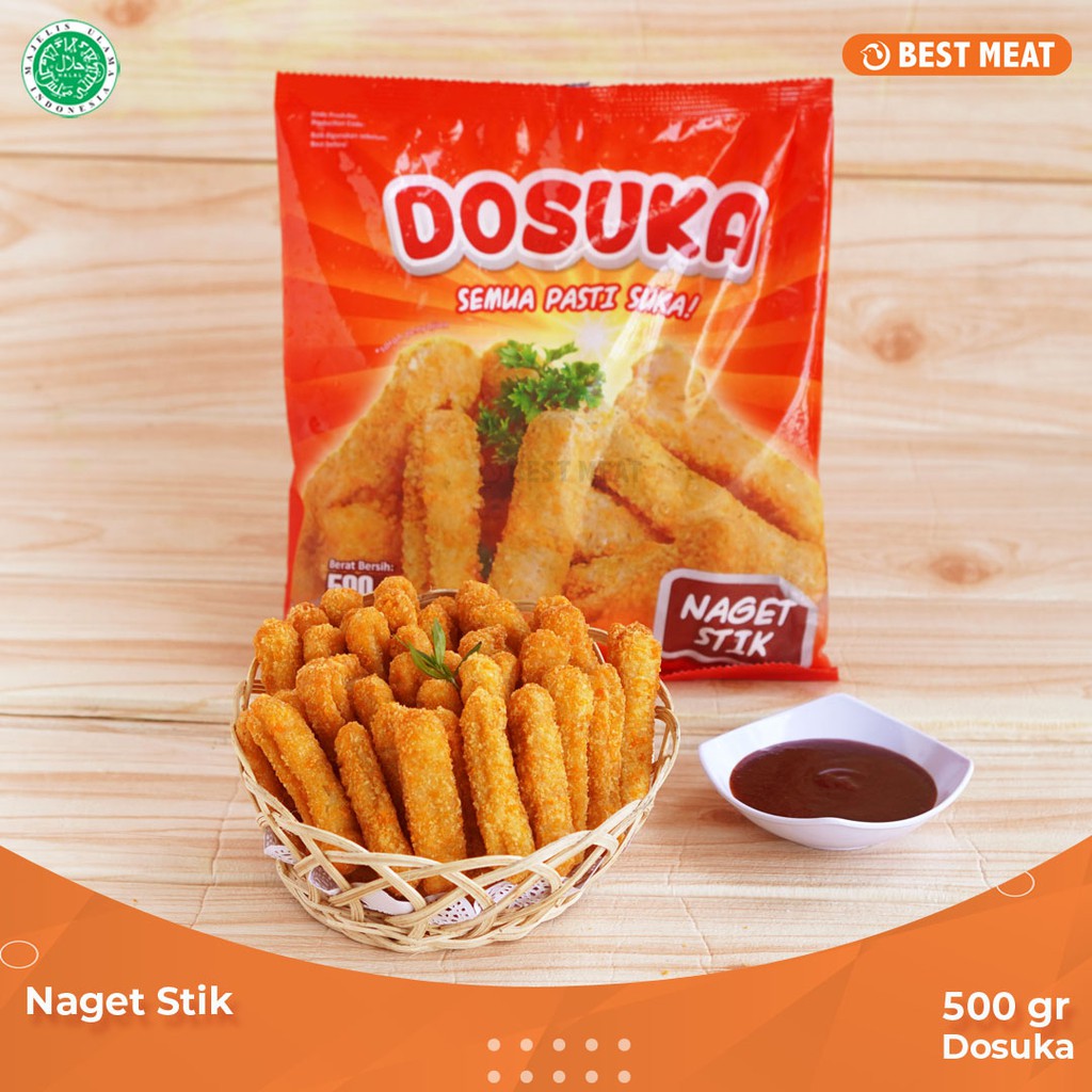 Nugget Ayam Stick Dosuka 500 Gr