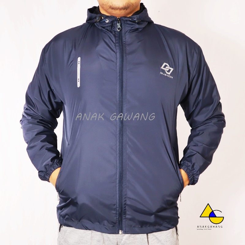 Jaket Parasit Olahraga Pria Leiva by Duanjon Jaket Olahraga Waterproof 85% Anakgawang