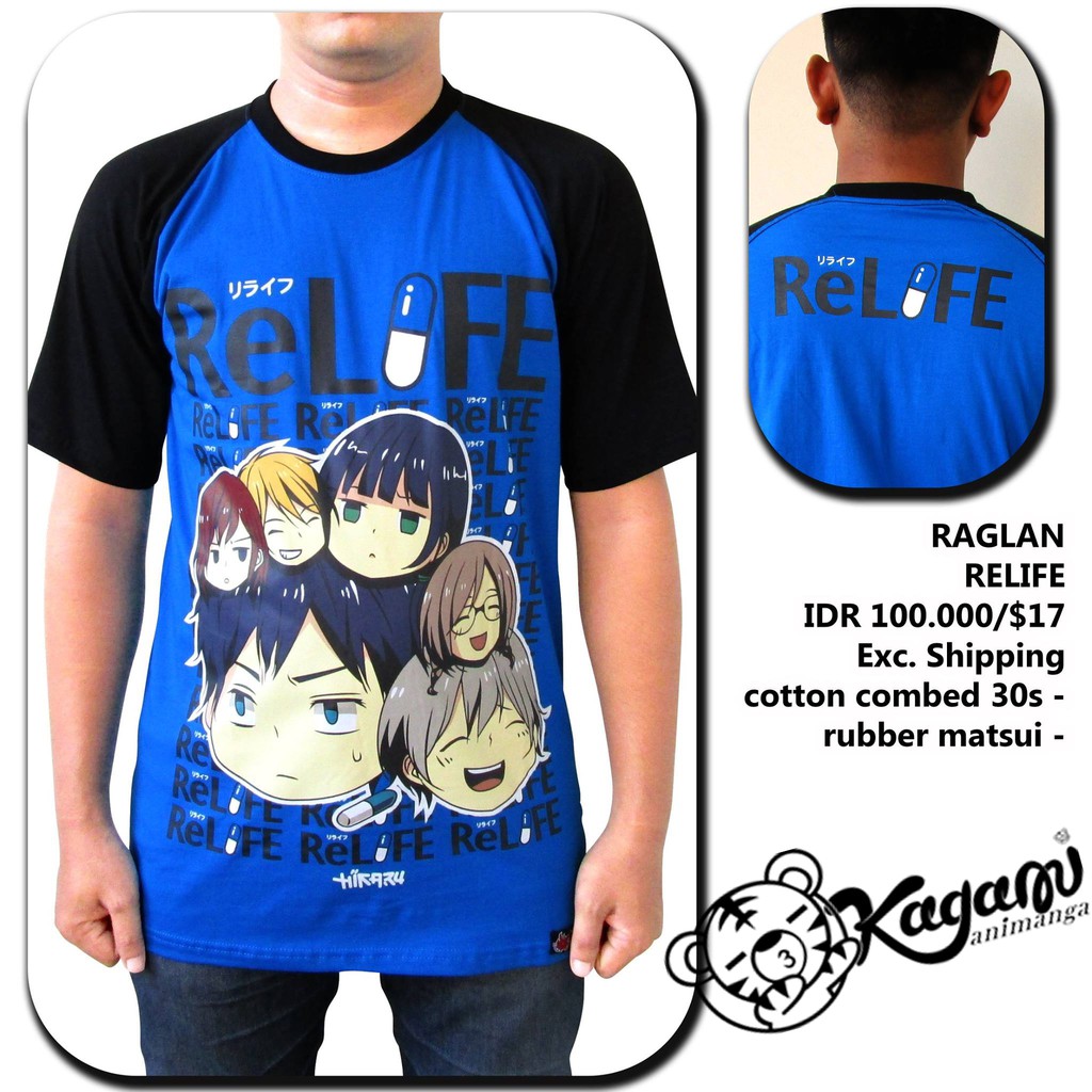 RAGLAN ANIME RELIFE