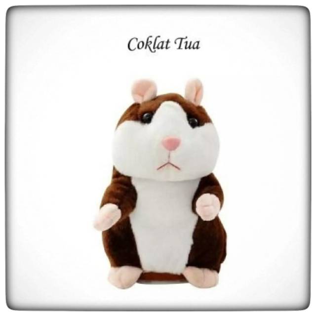 Boneka Hamster Bisa Bicara Talking Hamster Mainan Anak Bayi Dan Bisa Buat Kado Ulang Tahun