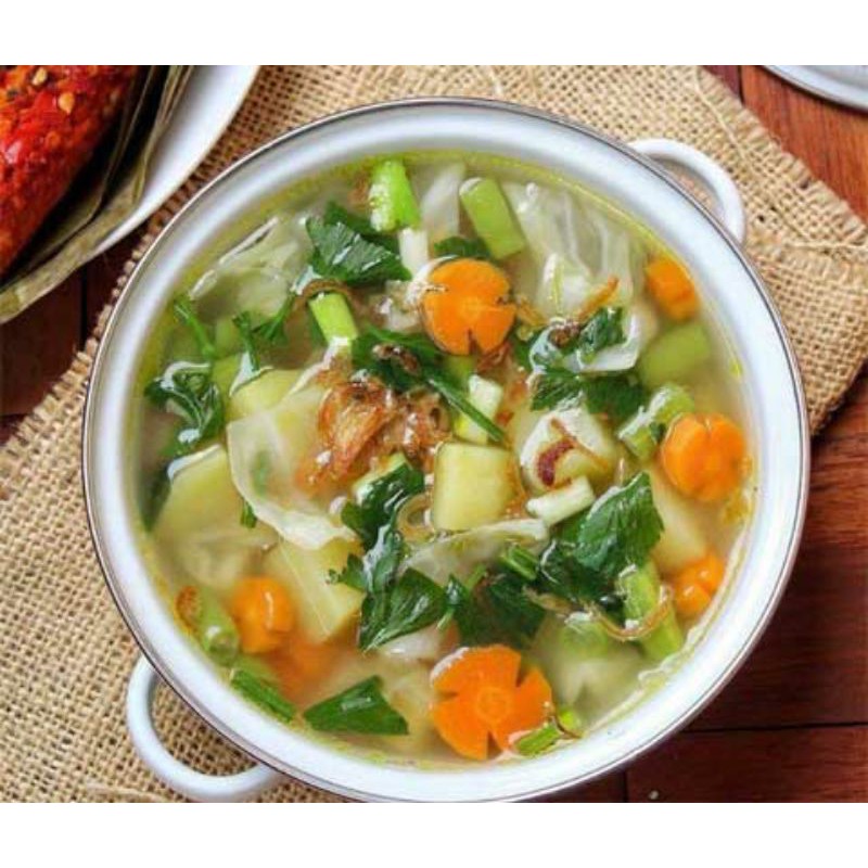 

Bahan - Bahan Mentah Sayur Sop Fresh komplit 10.000