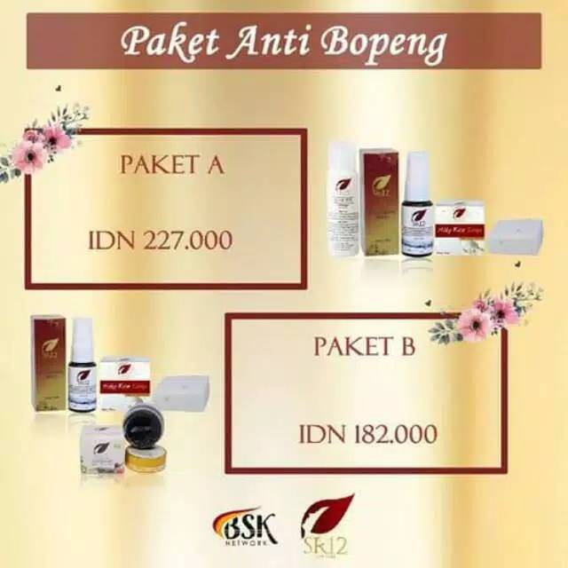 PAKET BOPENG Perawatan Wajah Untuk Kulit Bopeng
