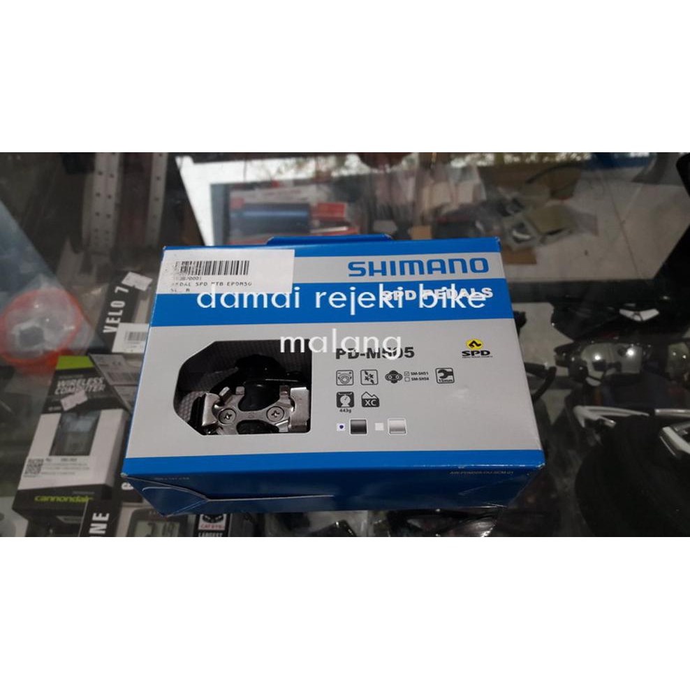 Pedal MTB Shimano M505 cleat