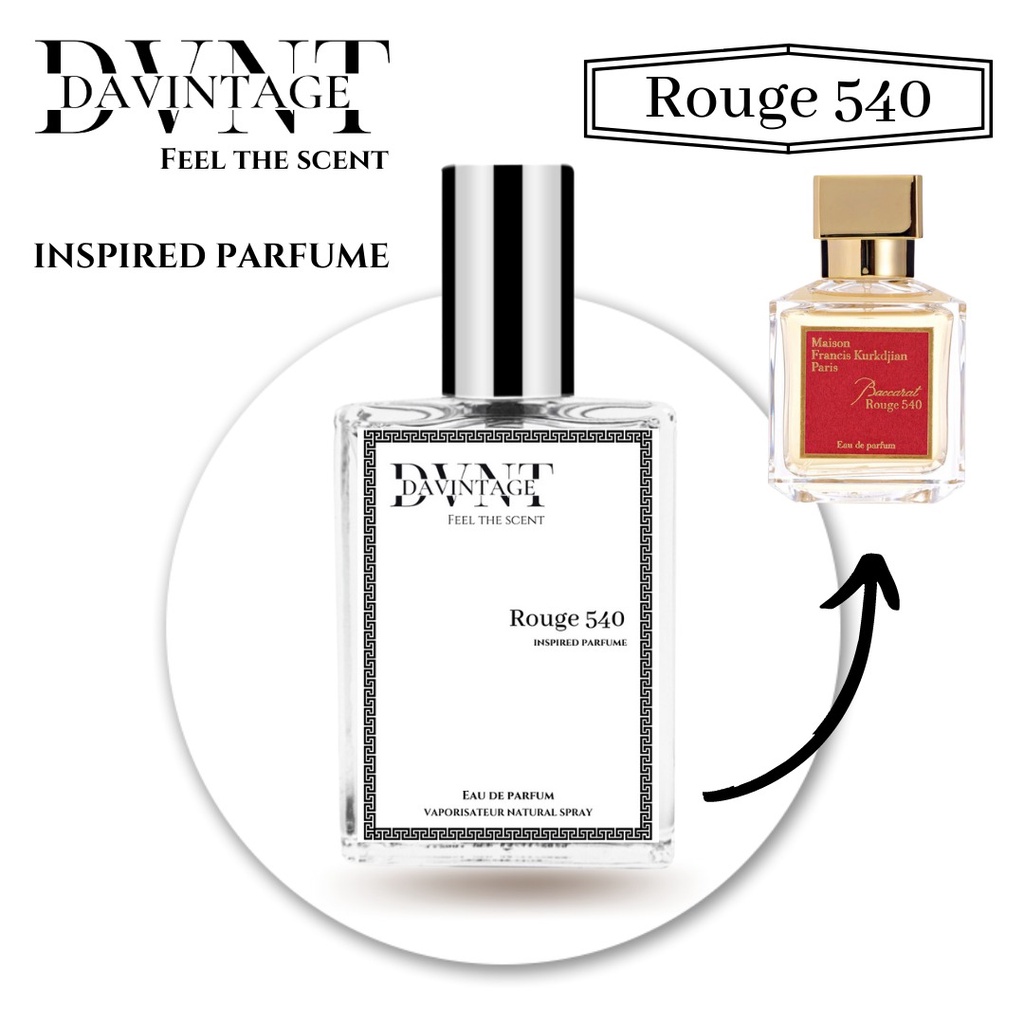 Parfum Unisex Baccarat Rouge 540 EDP 60ml / Unisex Parfum Baccarat / Eau De Parfume Bacarat Bakarat