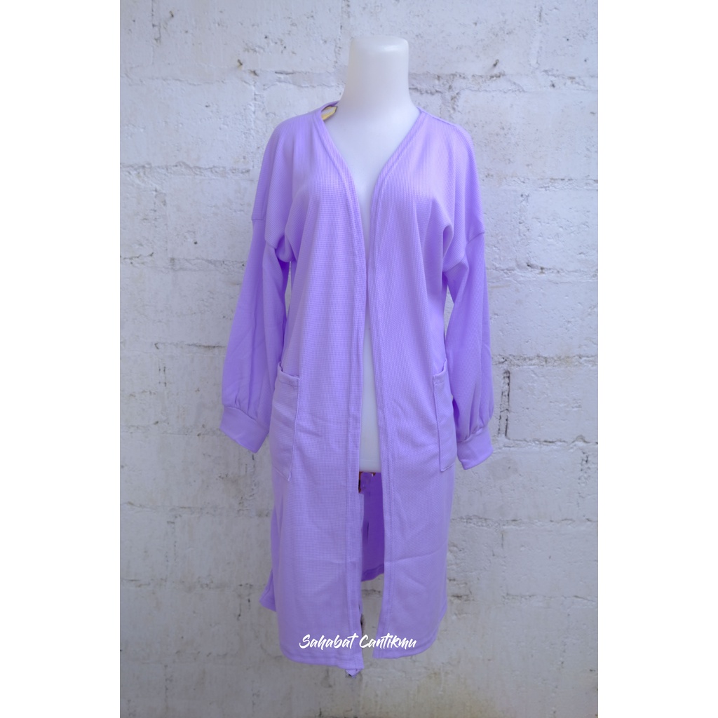 Outer Cardigan Bahan Rajut Jumbo by Aquila