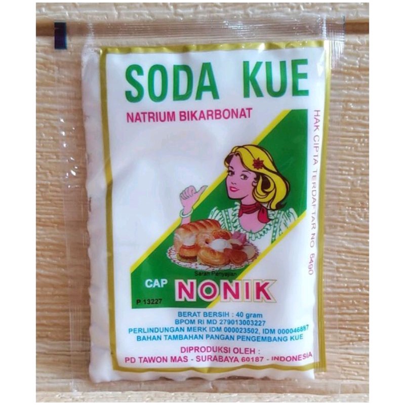 

soda kue nonik hijau