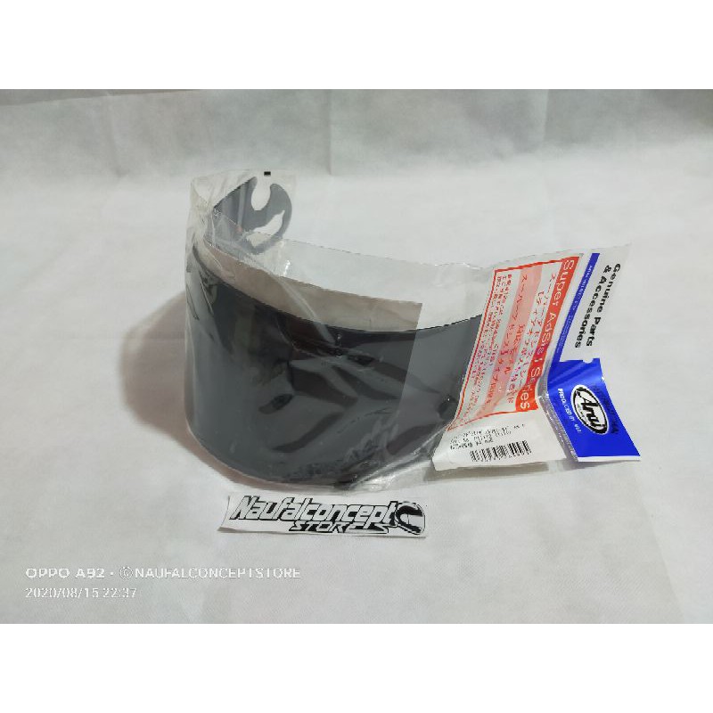 visor dark flat arai rr5 astro iq tipe sai