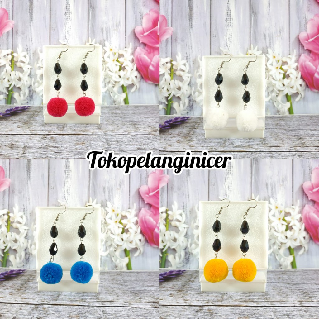 Anting Hijab Murah fashion Wanita Model TESPOM Cantik  By Tokopelanginicer