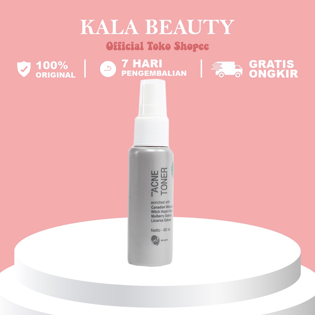 MS Glow Acne Toner 100% ORI Toner Jerawat MS Glow