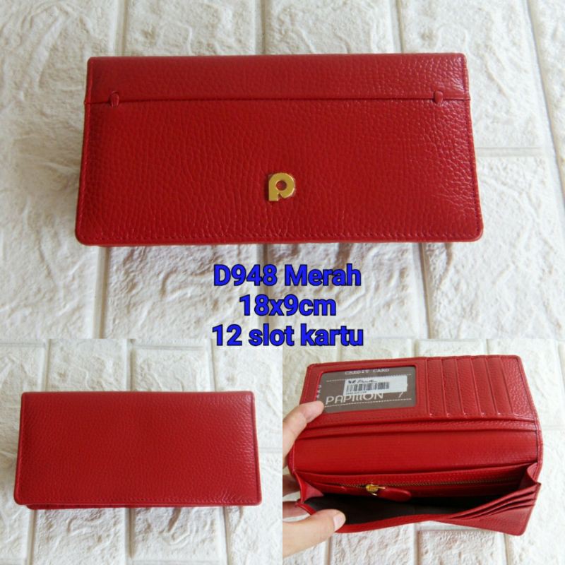 Dompet wanita papillon D948 merah