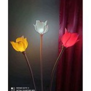 kap lampu dekorasi bunga kuncup