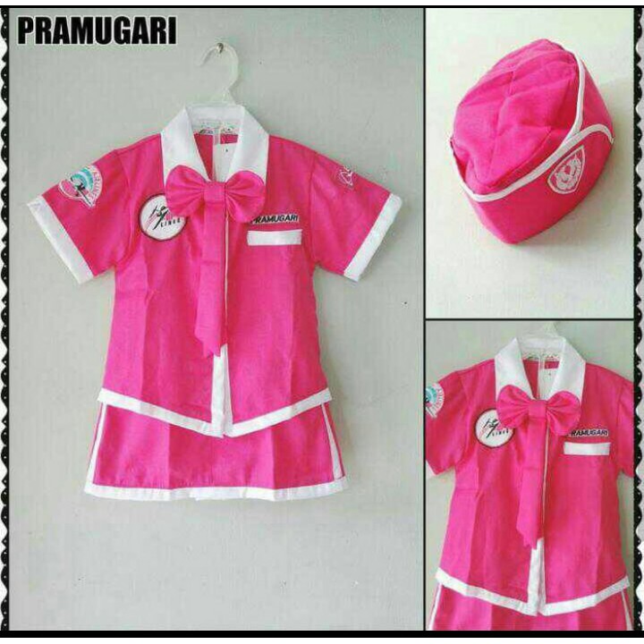 Baju profesi pramugari u/ anak perempuan