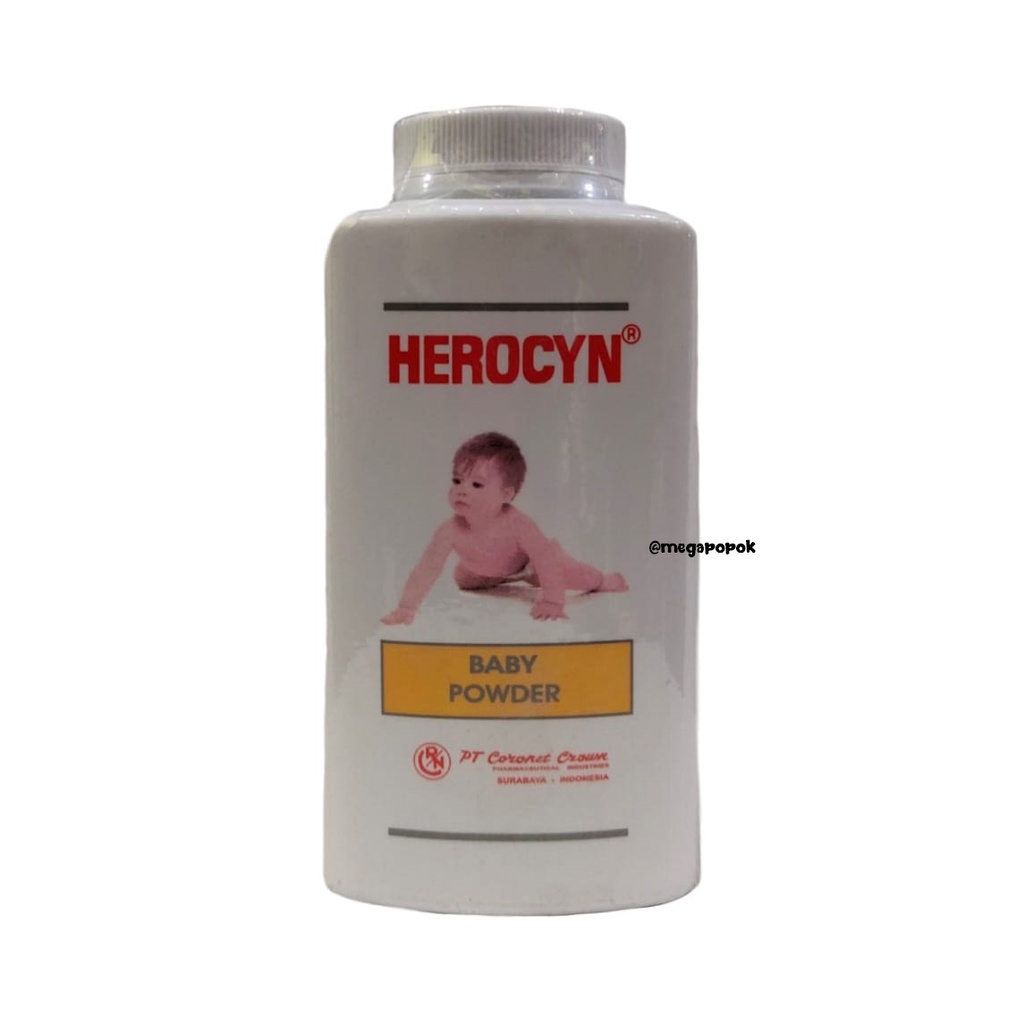 Bedak Herocyn Baby 100gr/200gr/megapopok