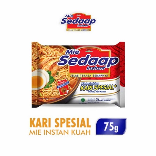 

Sedaap mie instan kari spesial 75 gr