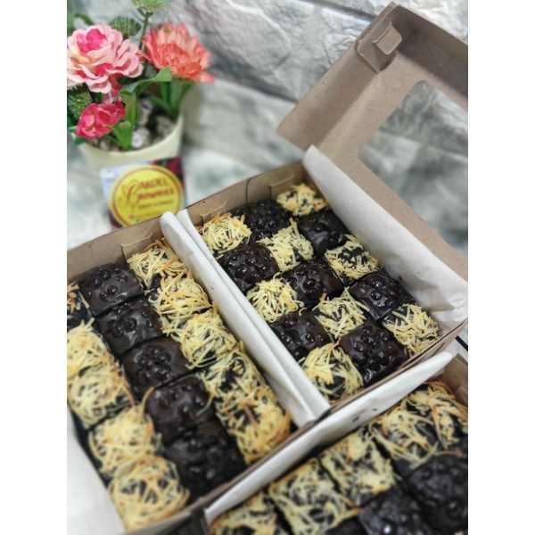 

brownies chewy skat isi 15