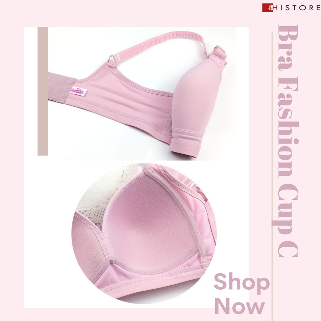 [HI] Bra BH JUMBO CUP C Fashion Wanita Bra wanita Premium Busa Tipis Tanpa Kawat Sangat Nyaman 201