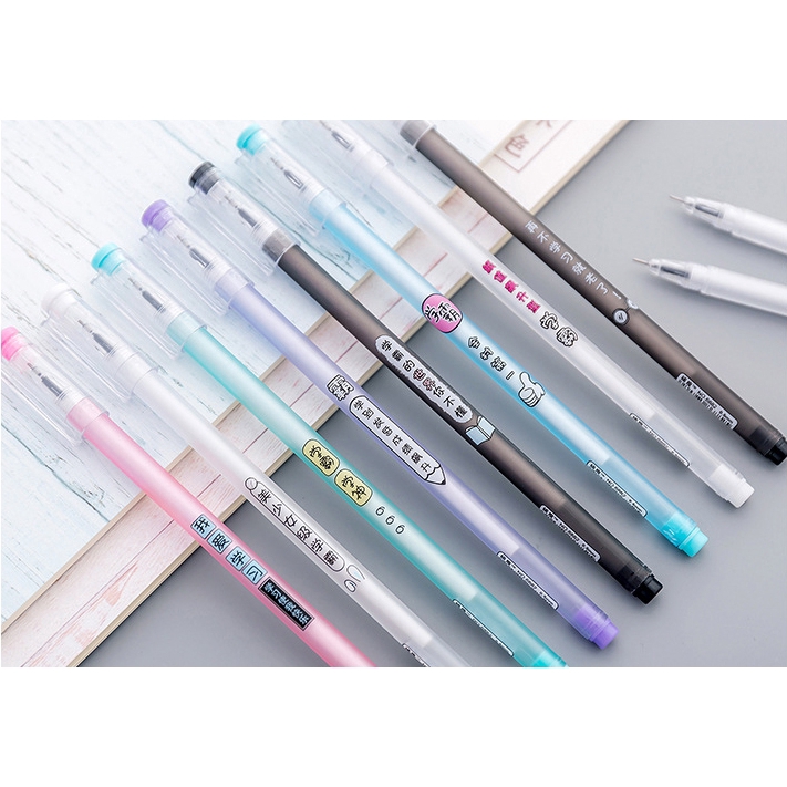 MOYL Korea Creative Cute Gel Pen Black Signature Pen Student Supplies