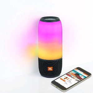 JBL Pulse 3 Portable Bluetooth Speaker   Black Terbaik