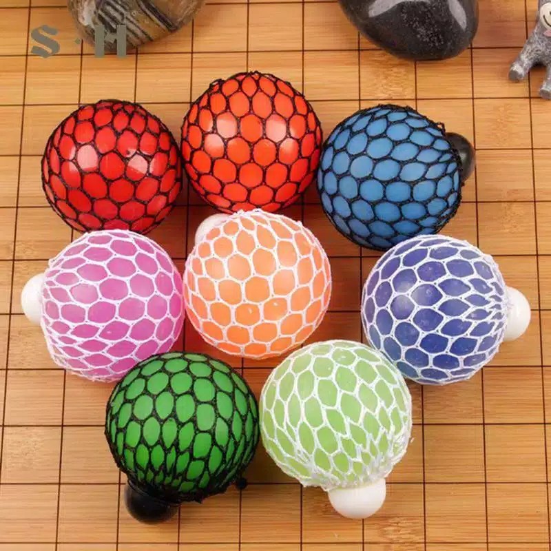 Mainan Stress Ball Squishy Multiwarna