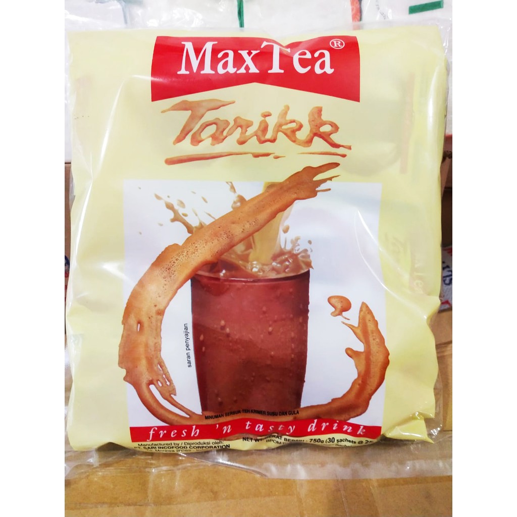 

MaxTea Teh Tarik Isi 30 Sachet