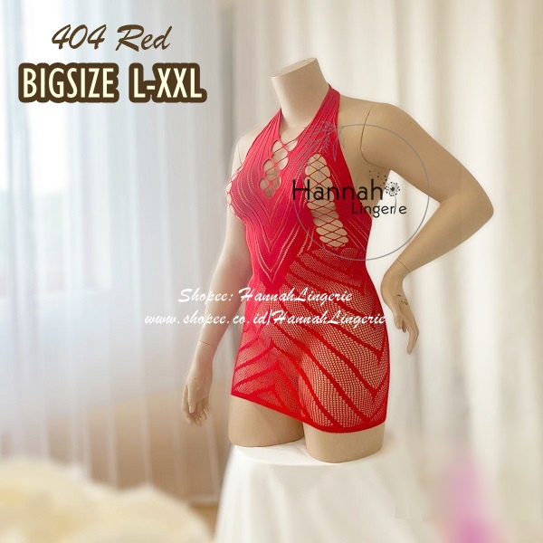 Bodystocking XXL XL L BigSize by Hannah Lingerie Stocking Badan Hot Lingerie Ukuran Besar 401 402 403