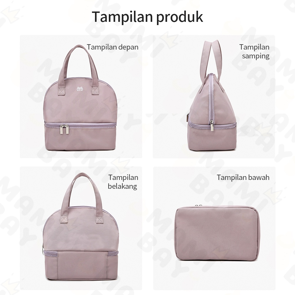 OKEYI Tas perlengkapan bayi tahan air diaper bag tas asi bayi