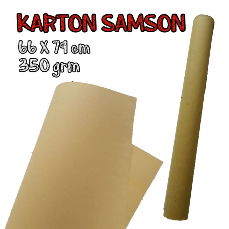 

KARTON SAMSON Tebal / Karton Serbaguna 66X79 cm 350grm