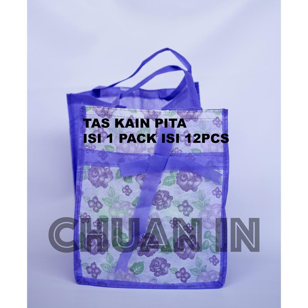 

Tas Kain Pita Untuk Dus Box Makanan Uk 20X20Cm Goodie Bag Acara Hajatan